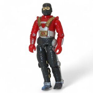 Astro Viper V1 G.I. Joe ARAH 1988 Vintage Action Figure By Hasbro 3.75 Inch Blac